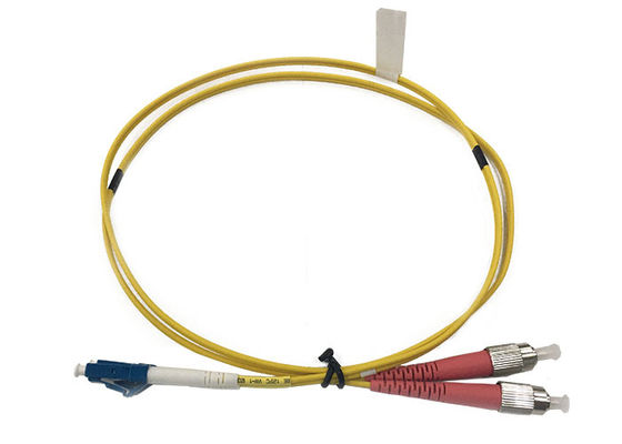 Światłowodowy patchcord światłowodowy LC UPC jednomodowy Duplex 2,0 mm 1M