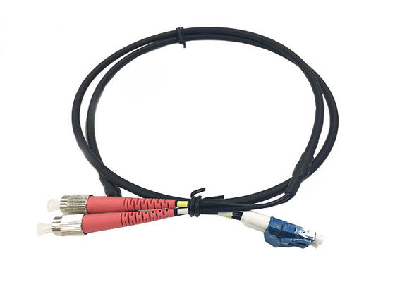 Kabel światłowodowy Duplex 4,8 mm jednomodowy, patchcord LC UPC