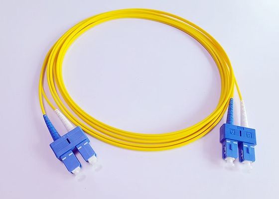 Wytrzymały kabel krosowy SC UPC Duplex Lszh do systemu DWDM