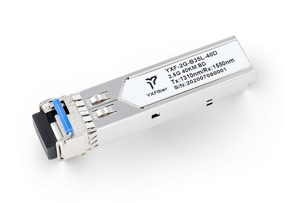 20 km LCDDM 1310nm 1550nm 2,5G SFP Transceivery optyczne