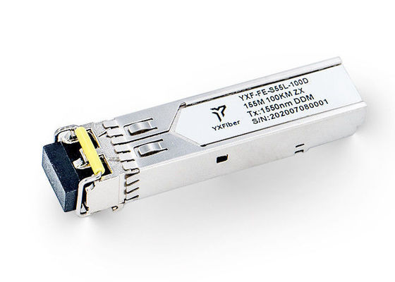 FTTX 40KM WDM DDMI 2.5G Moduł SFP, dwukierunkowy nadajnik-odbiornik Sfp