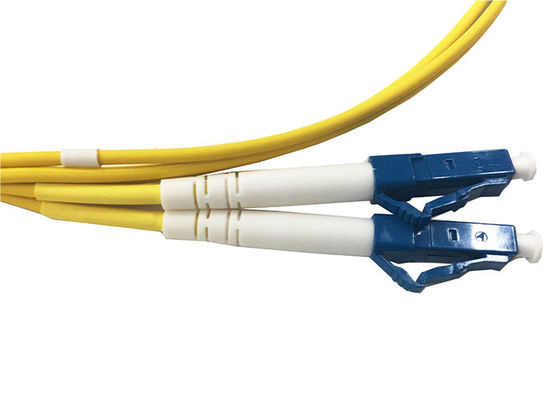 Światłowodowy patchcord światłowodowy LC UPC jednomodowy Duplex 2,0 mm 1M