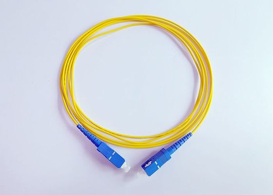 LSZH 2,0 mm Ftth Simplex Patchcord światłowodowy SC UPC