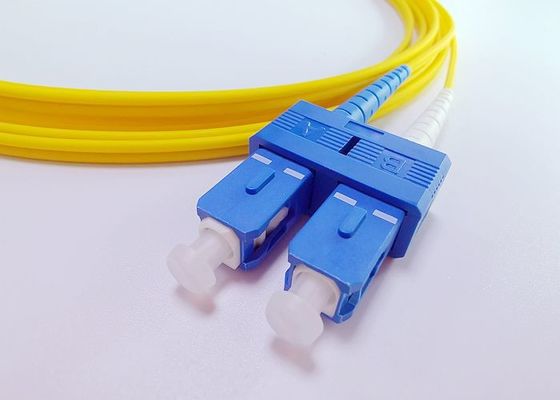 Wytrzymały kabel krosowy SC UPC Duplex Lszh do systemu DWDM