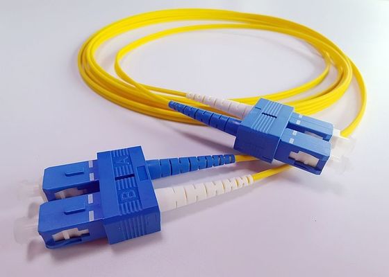 Wytrzymały kabel krosowy SC UPC Duplex Lszh do systemu DWDM
