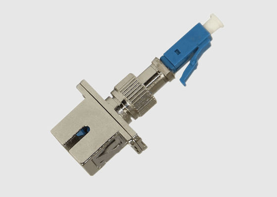 Niebieski łącznik hybrydowy jednomodowy Simplex Adapter LC do SC