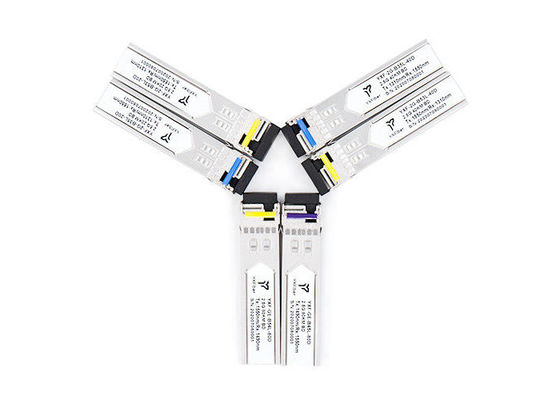 Transceivery optyczne SFP o niskim EMI 3.3 V 20 km 2.5G